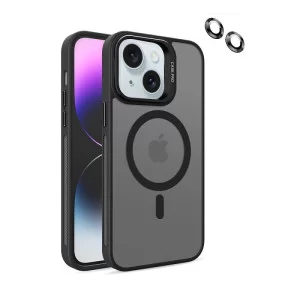 Чехол Screen Geeks Magsafe+Lens Iphone 14 [Black]